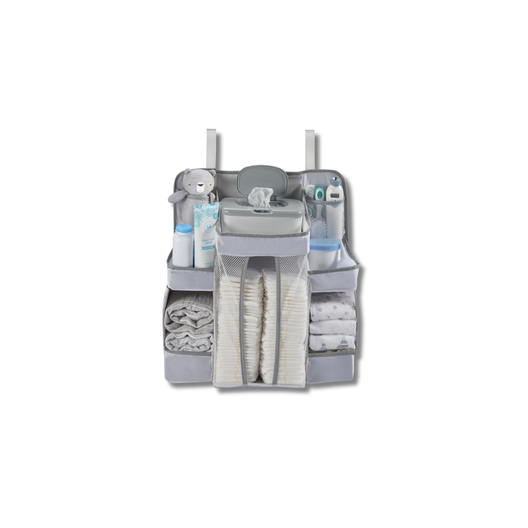 Baby Diaper Caddy and Nursery Organizer