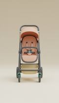 Ergonomic Urban Stroller With All-Terrain Wheels