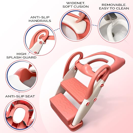 Potty Training Seat With Step Stool Ladder
