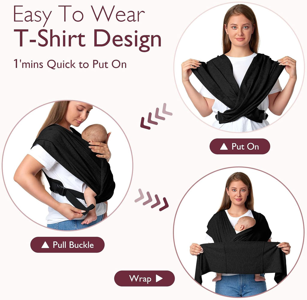 Adjustable Buckle Baby Wrap Carrier