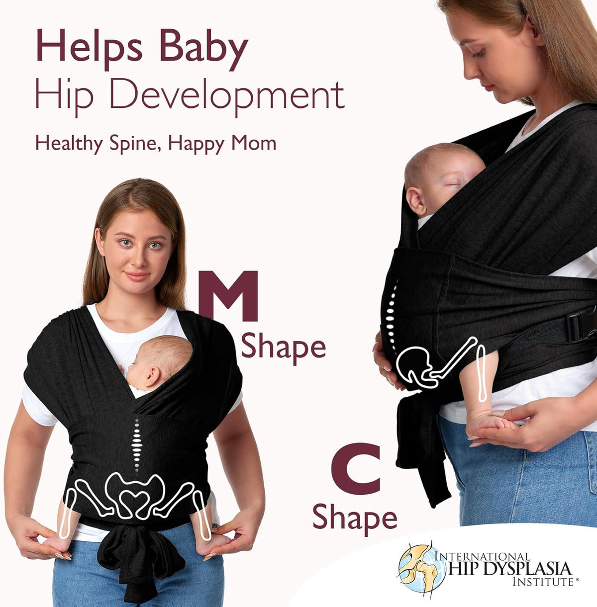 Adjustable Buckle Baby Wrap Carrier