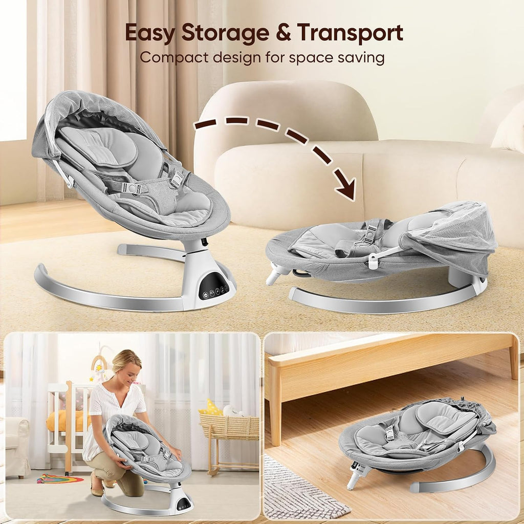 Electric Baby Swing Chair with Bluetooth