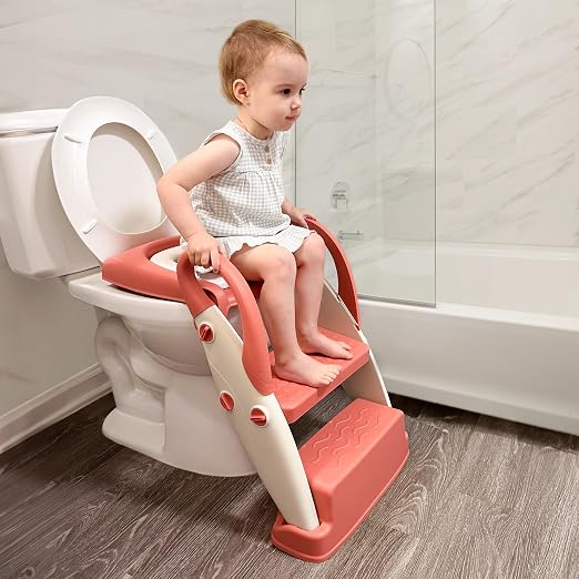 Potty Training Seat With Step Stool Ladder