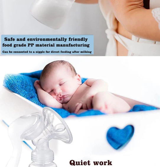 Manual Breast Pump with Bottle