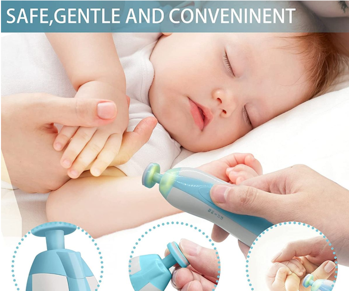 Electric Baby Nail File Trimmer